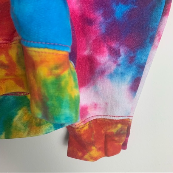 MONTAUK THE END Exist Tie Dye Cree Neck Sweater - Picture 6 of 9